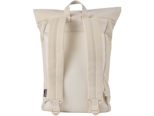 Mochila enrollable 16L con material reciclado certificado GRS detalle 15