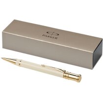Bolígrafo lacado estiloso con estuche barato blanco roto Bolígrafo lacado estiloso con estuche barato blanco roto