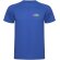 Camiseta deportiva infantil Montecarlo Roly punto piqué Azul real detalle 10