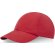 Gorra reciclada de 6 paneles Cool Fit GRS Mica Rojo