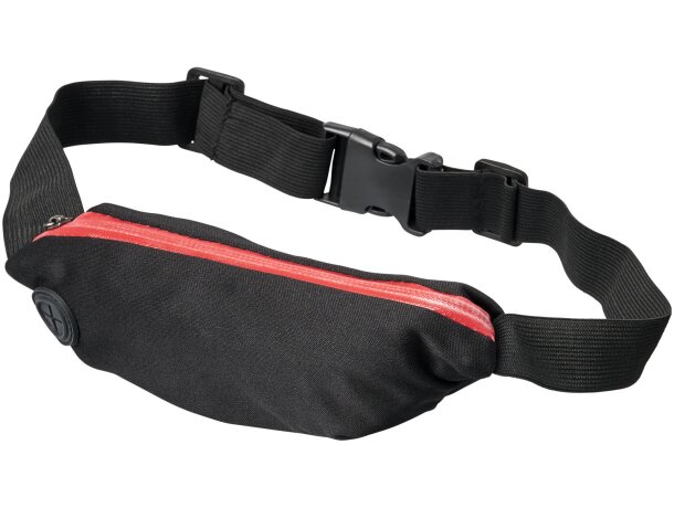 Riñonera deportiva flexible Nicolas Plateado detalle 16