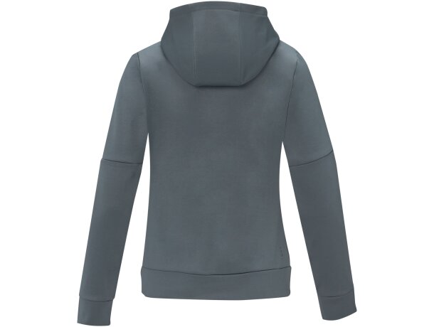 Sudadera anorak con capucha Sayan para mujer Gris acero detalle 13