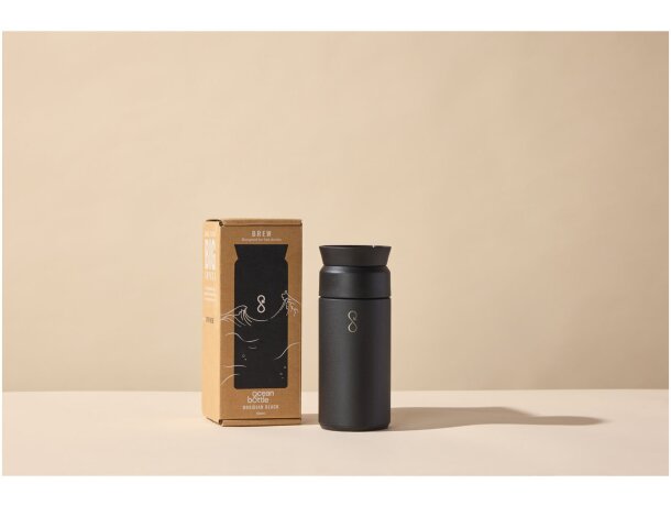 Termo 350 ml Ocean Bottle con chip NFC y acero reciclado detalle 3