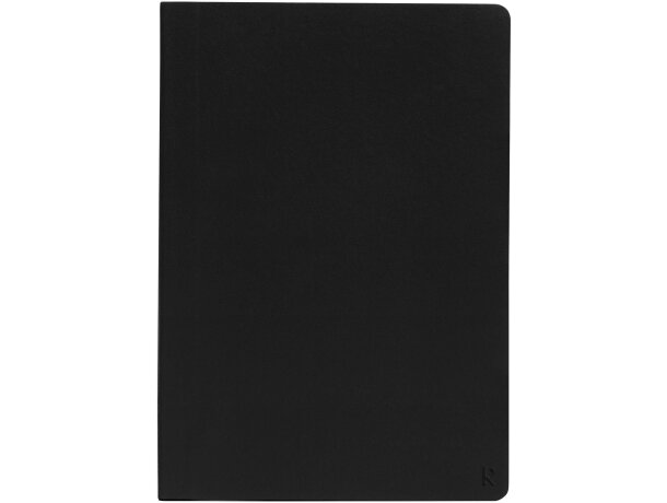 Libreta A5 de tapa blanda K'arst® Negro intenso detalle 5