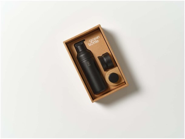 Botella de agua Ocean Bottle set regalo 3 en 1 de 500 ml detalle 3