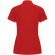 Polo manga corta mujer Pegaso Premium Roly piqué algodón Rojo detalle 12