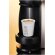 Vaso Americano Piccolo 100ml en plástico PP reciclable Negro intenso detalle 6