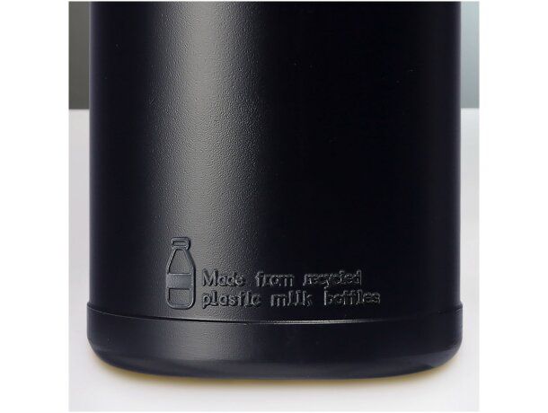 Bidón deportivo Baseline reciclado con tapa Flip 500ml Negro intenso/negro intenso detalle 15