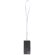Lanyard de plástico reciclado para smartphone Franz Blanco detalle 8