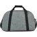 Bolsa deportiva de lona reciclada con certificación GRS Reclaim Negro intenso/gris mezcla detalle 3