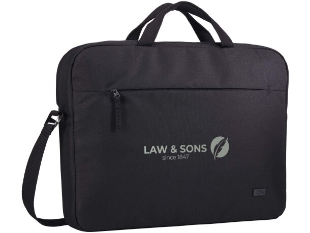 Bolsa portátil 15,6 reciclada Case Logic Invigo Negro intenso detalle 1