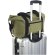 Bolsa deportiva Joey lona reciclada GRS 25 litros Verde oliva detalle 20