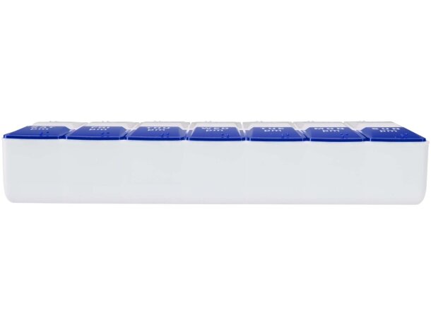 Organizador vitamínico semanal Cycle mañana y tarde Azul detalle 2