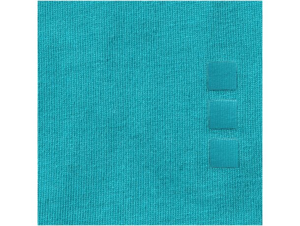 Camiseta de manga corta "nanaimo" Azul aqua detalle 67