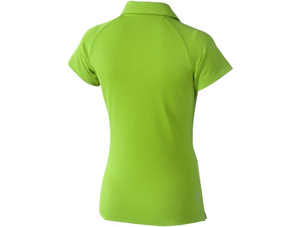 Polo de manga corta de mujer ottawa de Elevate 220 gr Verde manzana detalle 19