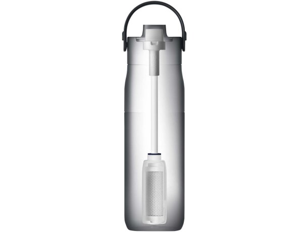 Botella de agua LARQ Swig Top 1000ml con filtro purificador Negro intenso detalle 4