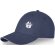 Gorra con ribete de 6 paneles Darton Azul marino detalle 22