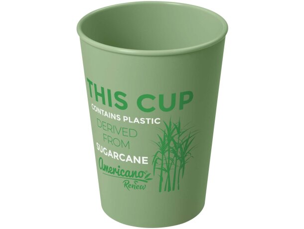 Vaso 300 ml Switch Renew bioplástico caña de azúcar Verde marino detalle 9