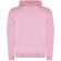 Sudadera con capucha infantil Urban Roly bicolor personalizable Rosa claro