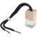 Ambientador de coche Ono en vidrio borosilicato y madera de haya Negro intenso