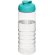 H2O Active® Treble Bidón deportivo con tapa Flip de 750 ml Transparente/azul aqua