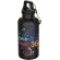 Botella Oregon 400ml de plástico PET reciclado certificado Negro intenso detalle 1