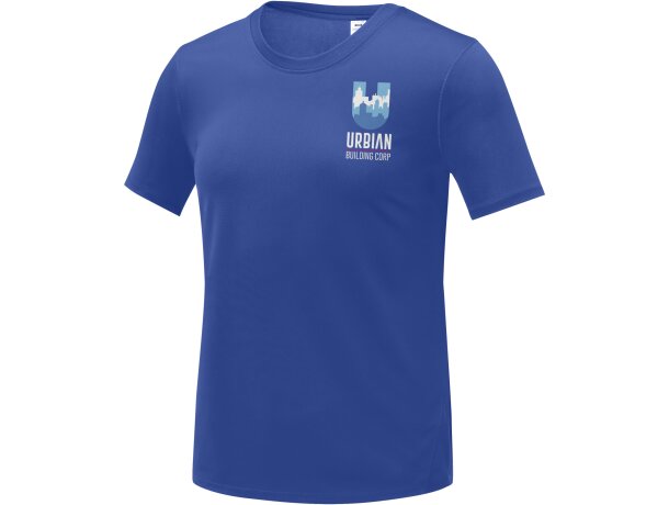 Camisetas mujer cuello redondo 105 g/m2 Elevate Essentials Kratos Azul detalle 27