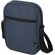 Bandolera reciclada certificada GRS Byron con cremallera Azul hale