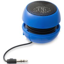 Altavoz mini redondo cono batería recargable personalizada azul medio Altavoz mini redondo cono batería recargable personalizada azul medio