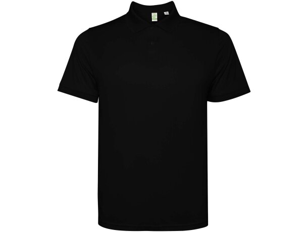 Polo manga corta hombre Tormo Roly poliéster reciclado Blanco detalle 32