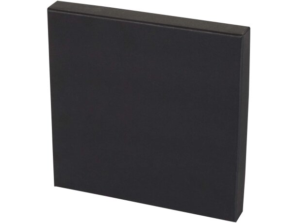 Set regalo Minka aluminio reciclado RCS con tarjetero RFID Natural/negro intenso detalle 3