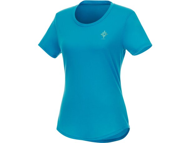 Camiseta de mujer personalizada poliéster 160 g/m2 Elevate Nxt Jade Azul nxt detalle 13