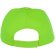 Gorra infantil de 5 paneles Feniks Kids Verde manzana detalle 22