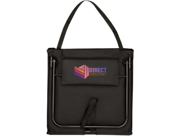 Tumbona de playa Serene reclinable con bolsa de transporte Negro intenso detalle 1