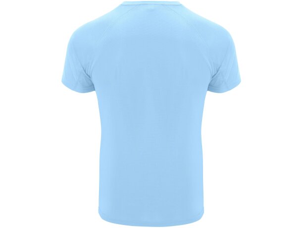 Camiseta deportiva infantil Bahrain Roly Azul celeste detalle 11