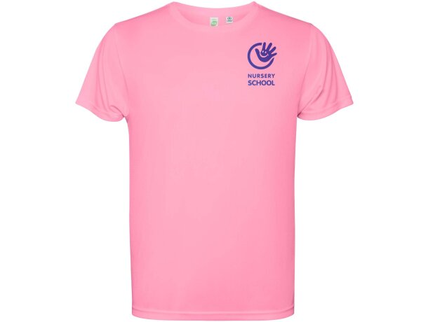 Camiseta manga corta infantil Estoril Roly poliéster reciclado detalle 25