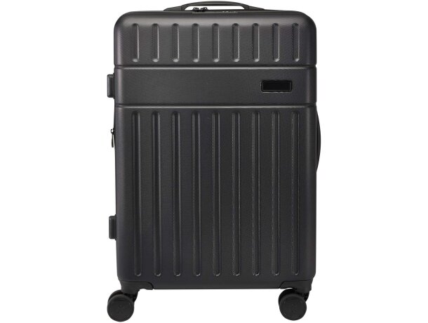 Maleta expandible Rover 24 pulgadas certificación GRS Negro intenso detalle 2