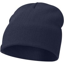 Gorro Izu de acrílico con punto de costilla