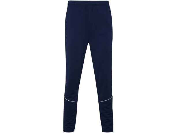 Chándal unisex Evans Roly con cremallera y diseño bicolor Azul marino/blanco detalle 12