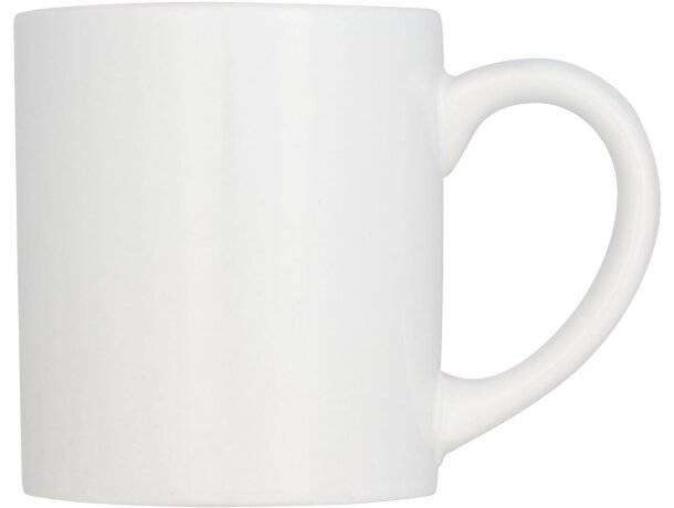 Mini taza cerámica de 250 ml para sublimación Pixi Blanco detalle 2