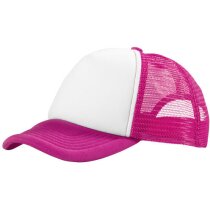 Gorra con cierre ajustable y rejilla personalizada rosa Gorra con cierre ajustable y rejilla personalizada rosa