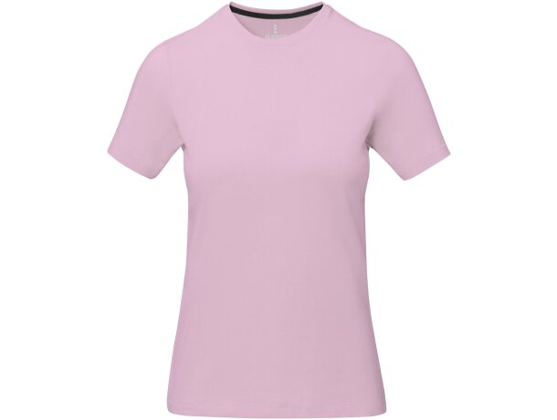 Camiseta manga corta de mujer Nanaimo de alta calidad Rosaclaro detalle 13