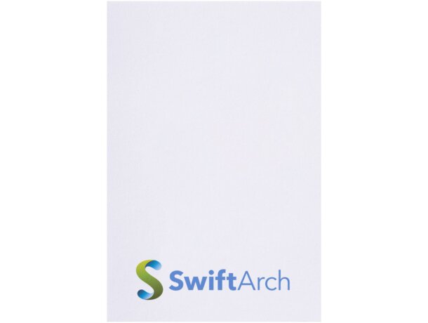 Notas adhesivas Sticky-Mate 50x75 mm personalizables Blanco detalle 1