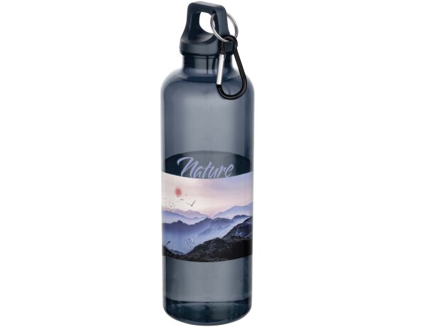 Botella Oregon 750ml PET reciclado certificado RCS con mosquetón detalle 16