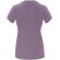 Camiseta manga corta mujer Capri Roly 100% algodón 170 g/m² Lavanda detalle 86