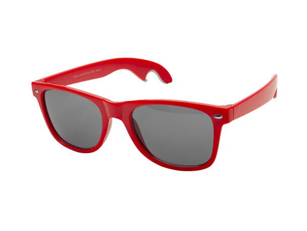 Gafas de Sol con Abridor "sun Ray" roja personalizado