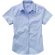 Camisa tipo Oxford de manga corta de mujer Manitoba Azul claro detalle 8