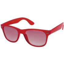 Gafas de sol con lentes de cristal personalizada roja Gafas de sol con lentes de cristal personalizada roja