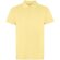 Polo manga corta unisex Cobain Roly acabado vintage Amarillo