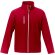 Chaqueta softshell Orion para hombre en poliéster elástico Rojo detalle 2